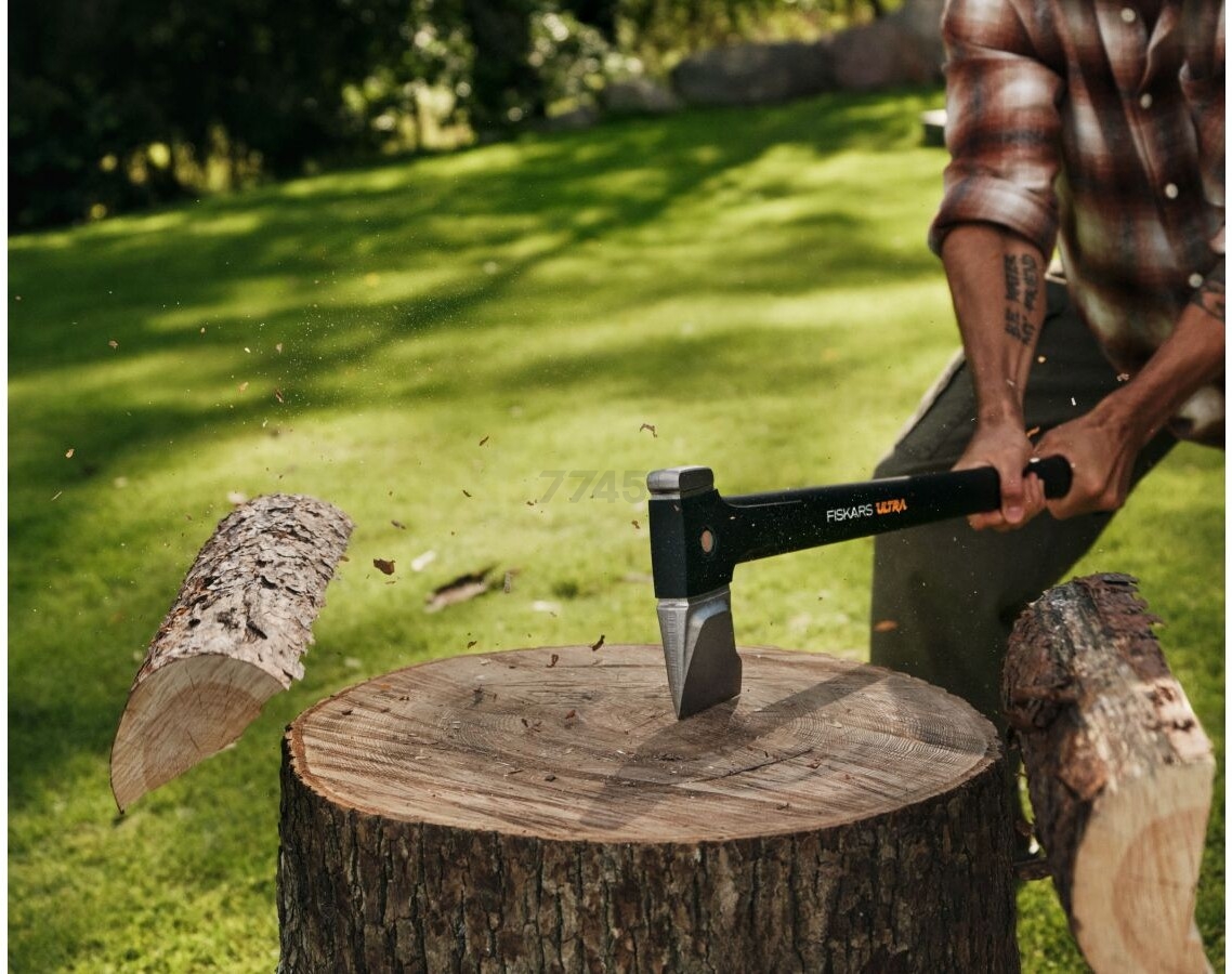 Топор-колун 2,35 кг FISKARS U32 Ultra (1082131) - Фото 11