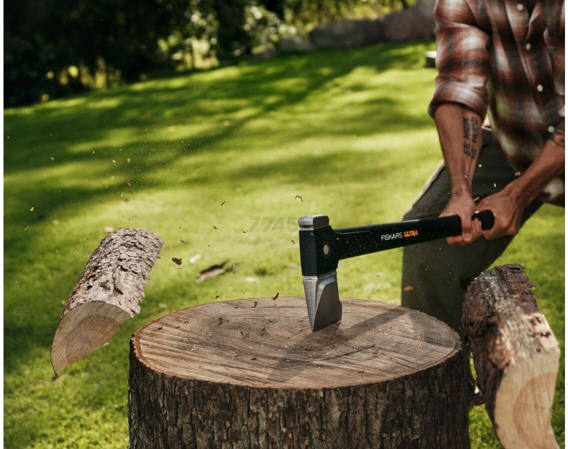 Топор-колун 2,35 кг FISKARS U32 Ultra (1082131) - Фото 12
