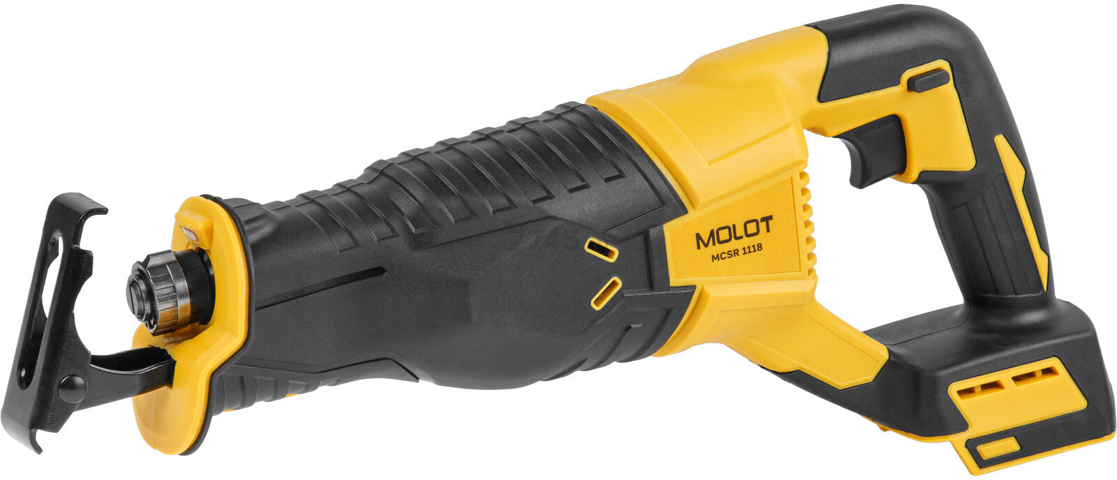 Пила сабельная аккумуляторная MOLOT MCSR 1118 XLT Lite SOLO (2318029) - Фото 7