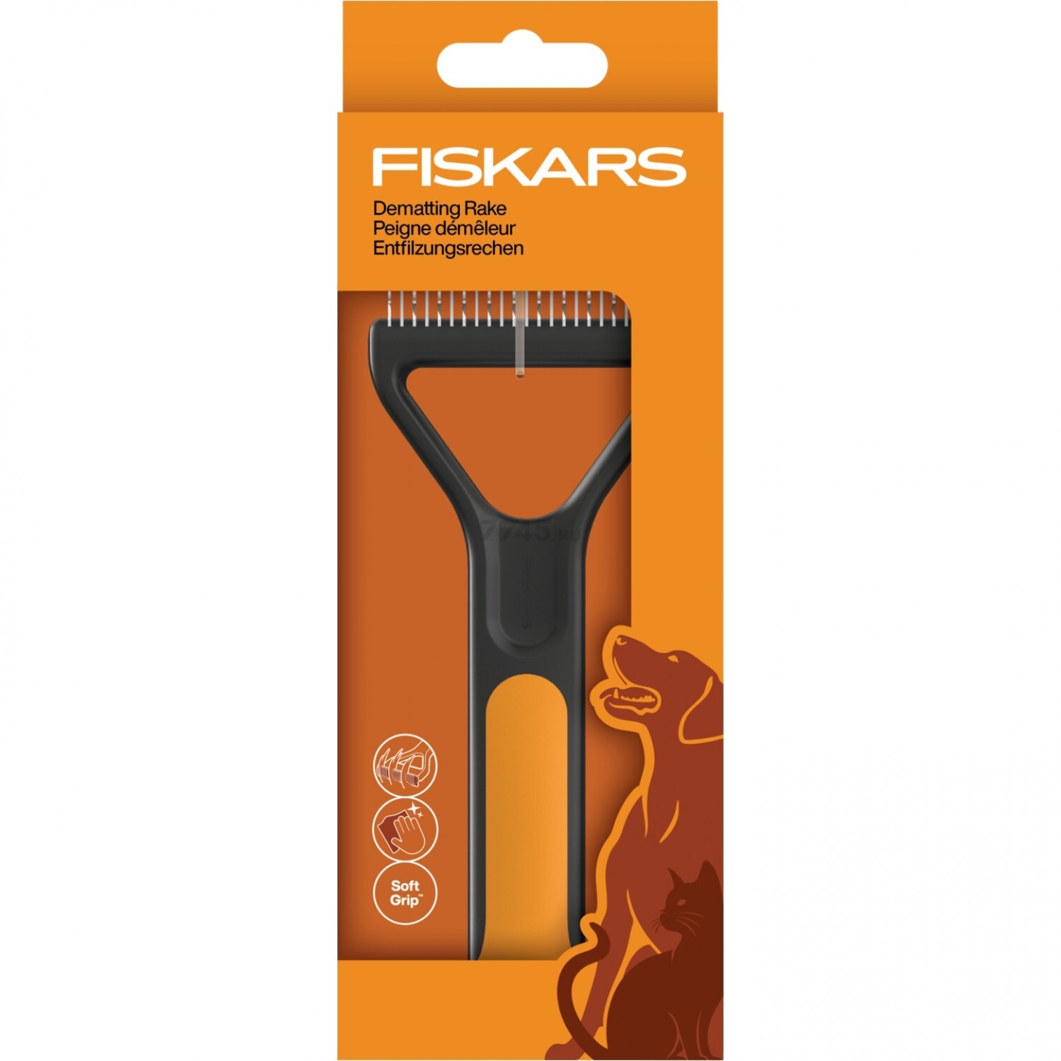 Пуходерка PET FISKARS (2009136) - Фото 7