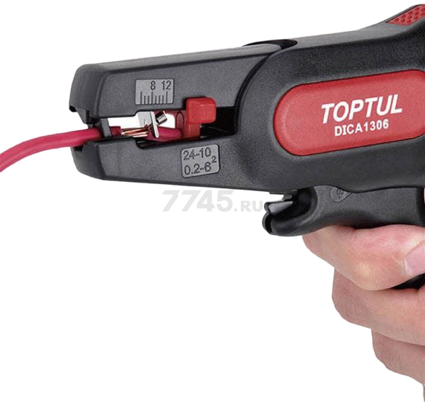 Стриппер автоматический для снятия изоляци TOPTUL (DICA1306) - Фото 2