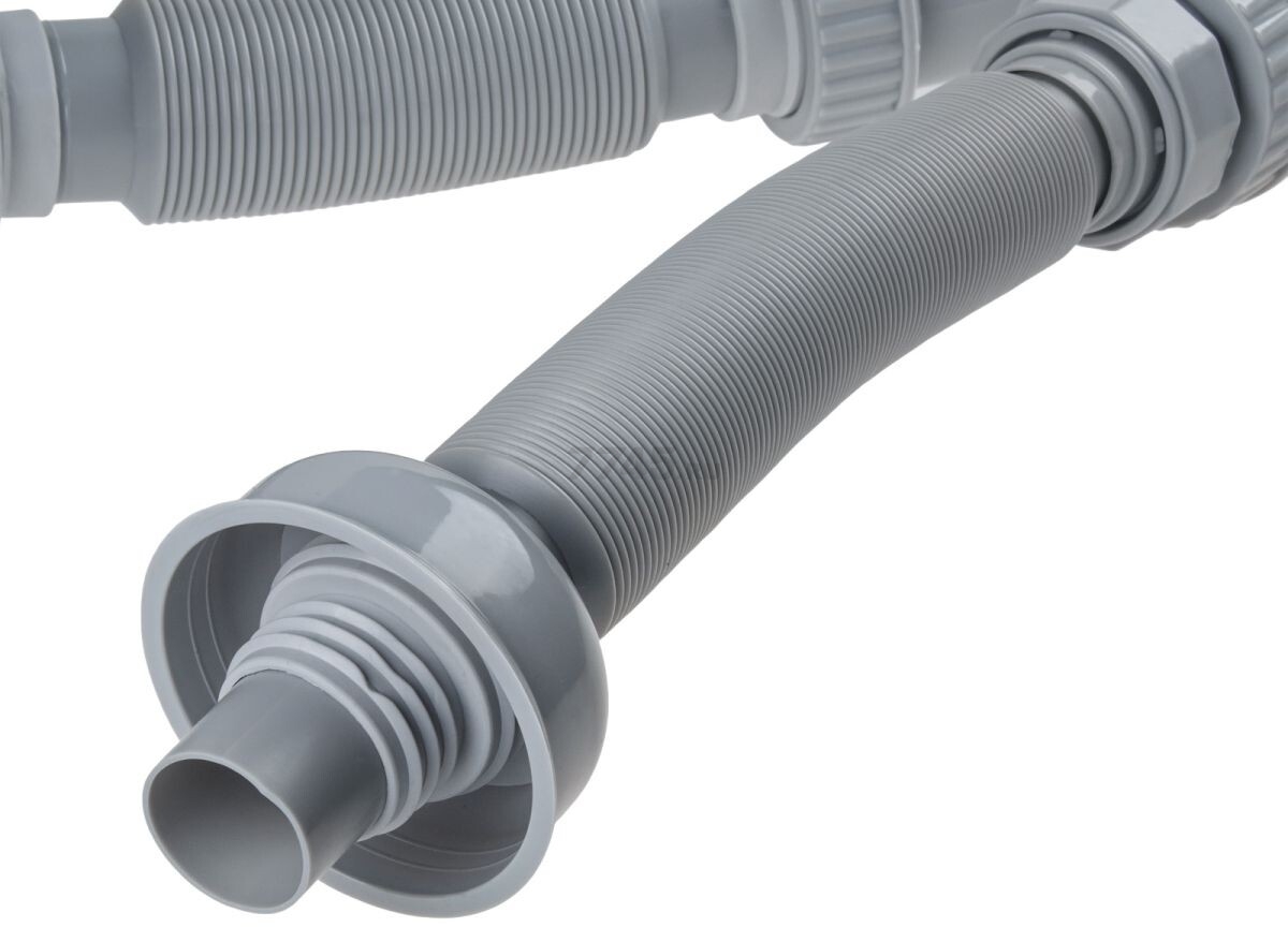 Сифон для кухни выпуск 3 1/2" гибкая труба 1 1/2" - 32/40/50 мм AV Engineering (AVE129784) - Фото 16