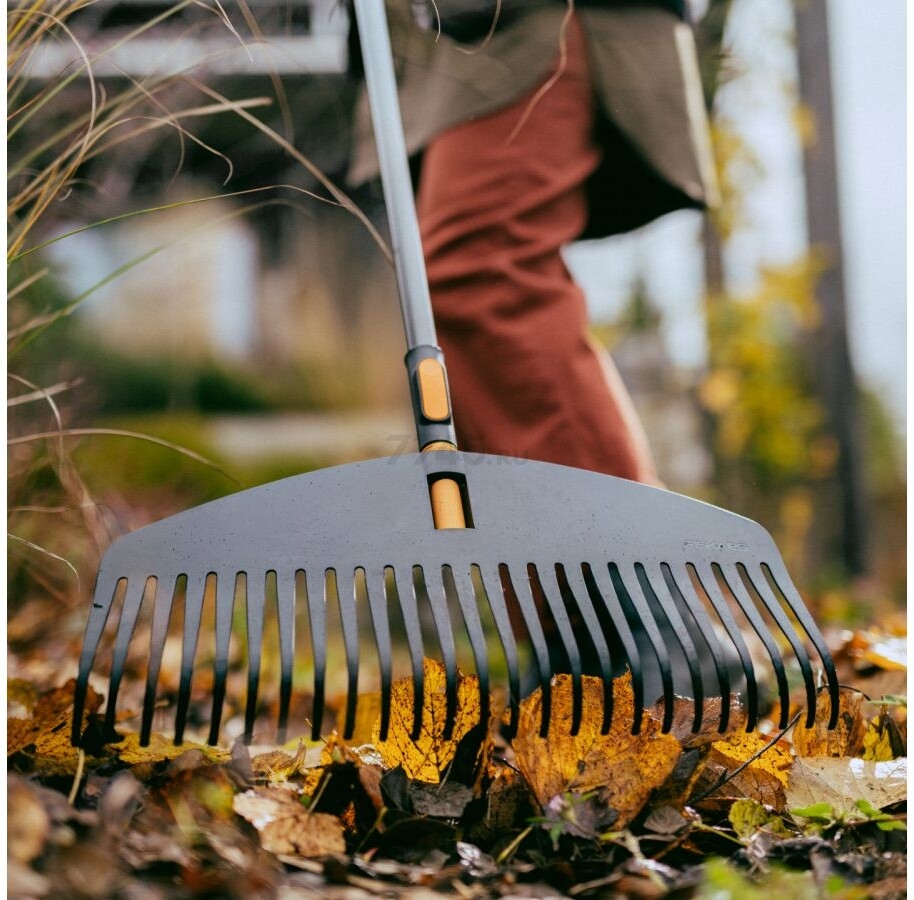 Грабли веерные FISKARS OneClick L (1080673) - Фото 10