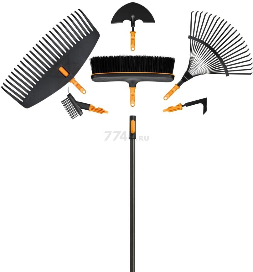 Грабли веерные FISKARS OneClick L (1080673) - Фото 12