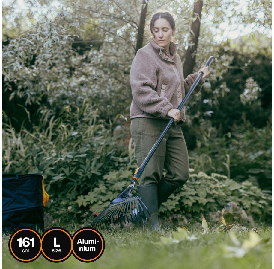 Черенок алюминиевый FISKARS OneClick L 161 см (1080547) - Фото 11
