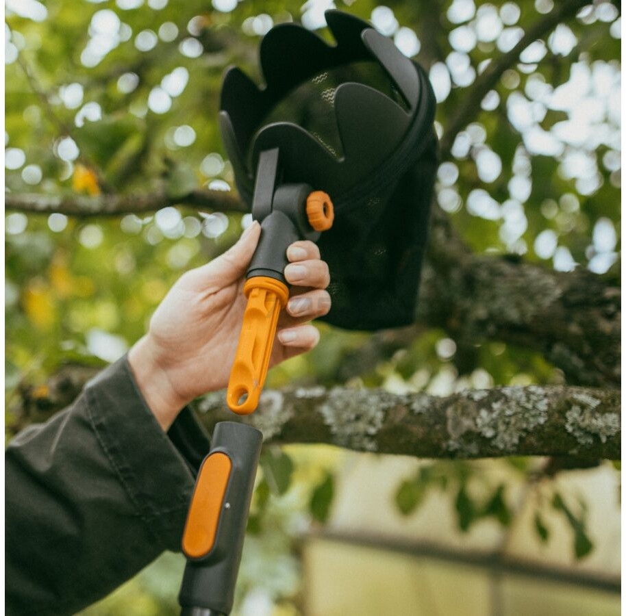 Черенок телескопический FISKARS OneClick М 119-174 см (1080671) - Фото 7