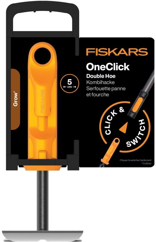 Тяпка (мотыга)-рыхлитель FISKARS OneClick (1080695) - Фото 3
