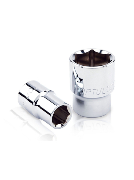 Головка 3/8" 1/2" 6 граней TOPTUL 