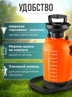 Опрыскиватель плечевой STARTUL Garden ST6560