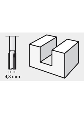 Фреза HSS 4,8 мм DREMEL 652 