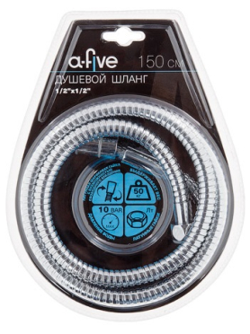 Шланг душевой A-FIVE нержавеющая сталь