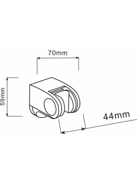 Держатель для душевой лейки A-FIVE A5-010