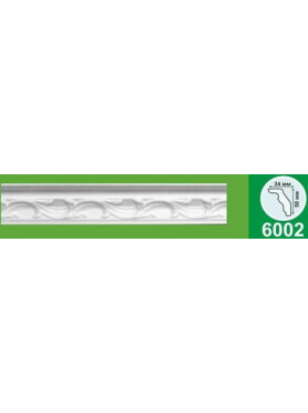 Плинтус потолочный COMFORTPLAST 6002 КП 2000х34х50 мм 