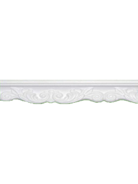 Плинтус потолочный COMFORTPLAST 6023 КП 2000х45х35 мм 