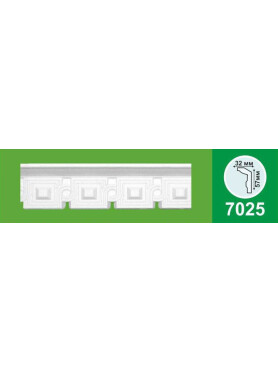 Плинтус потолочный COMFORTPLAST 7025 КП 2000х32х57 мм 
