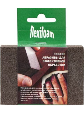 Губка абразивная 4-х сторонняя FLEXIFOAM Block ZF