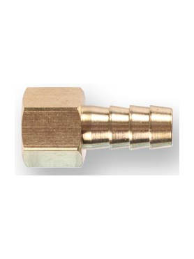 Переходник внутренняя резьба G1/4 × елочка латунь ECO