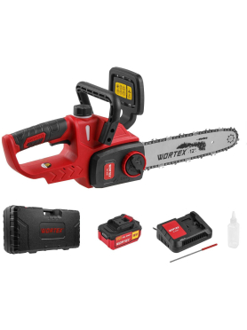 Пила цепная аккумуляторная WORTEX CEC 3018 XLT SET 