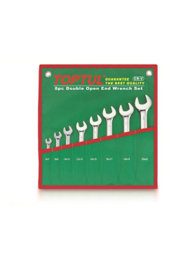 Набор ключей рожковых 6-22 мм 8 предметов TOPTUL 