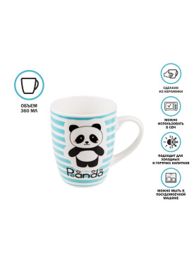 Кружка керамическая PERFECTO LINEA Panda