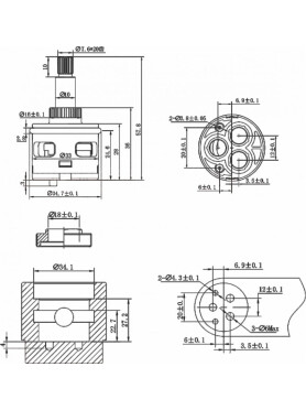 Картридж для дивертора D33 AV ENGINEERING тип F 