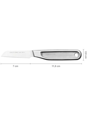 Нож кухонный для овощей FISKARS All Steel 