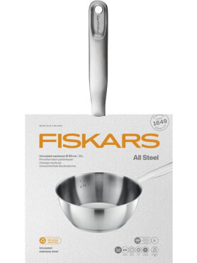 Сотейник из нержавеющей стали 20 cм FISKARS All Steel 