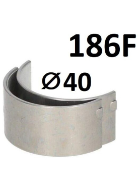 Вкладыши шатуна 40x21 мм для дизельного двигателя 186F 2 штуки 