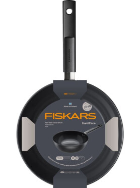 Сковорода ВОК алюминиевая 28 см 4,5 л FISKARS Hard Face 