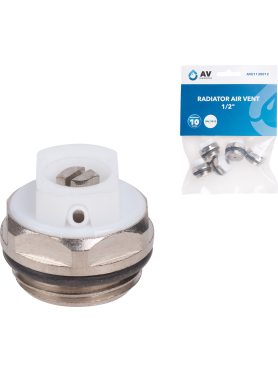 Воздухоотводчик для радиатора 1/2" AV ENGINEERING 5 штук 