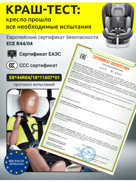 Автокресло BONBINI Universe Grey melange 