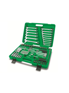 Набор инструментов 1/4", 1/2" 6 граней 106 предметов TOPTUL 